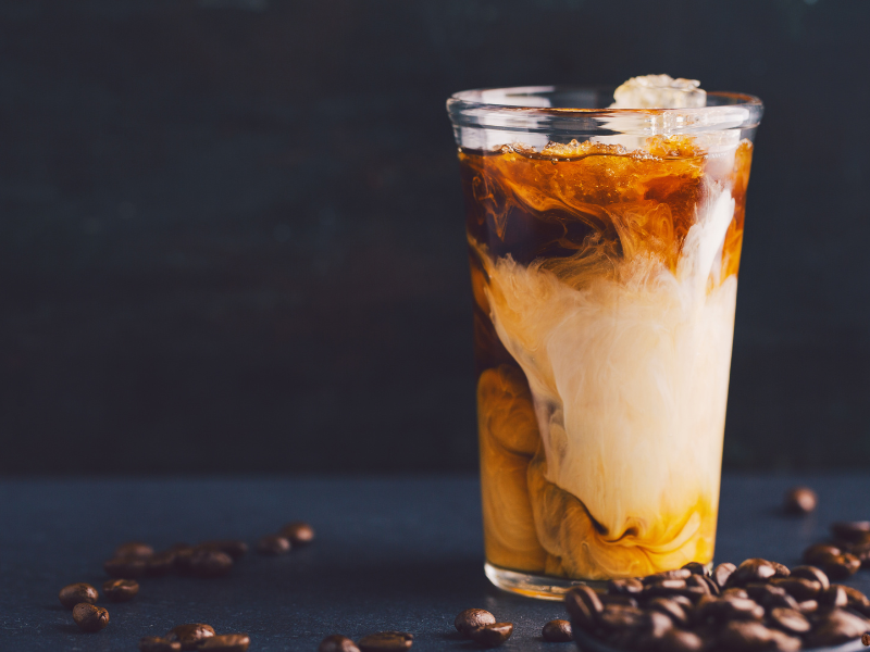 Nutrition in cold coffee