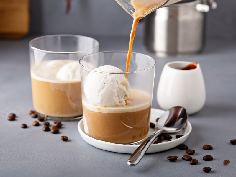 Vanilla cold coffee